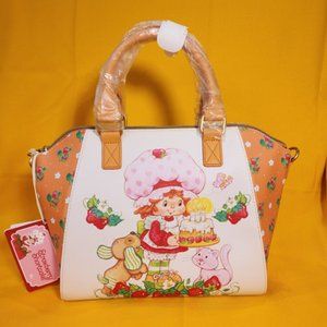 Loungefly Strawberry Shortcake & Friends Birthday Cake Satchel Handbag NEW